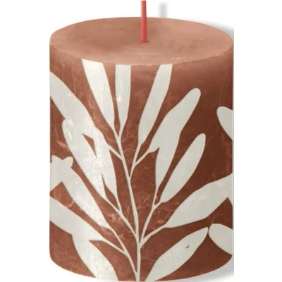 Image of BOLSIUS Rusty Pink Sage Rustic Silhouette Candle 8cm x 7cm