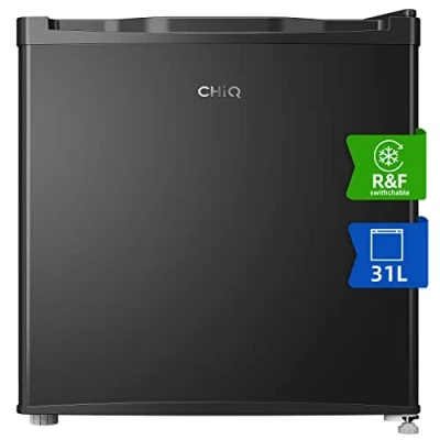 Image of CHiQ CSD31D4EU, Mini Freezer, Upright 31L, Dual Purpose, 4 Star Freezing, for Table Top,12 Year Free Warranty on The Compressor