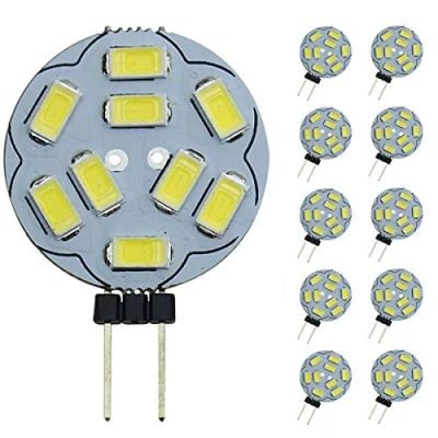 Image of Pocketman Dimmable G4 LED Bulbs, 20W Replacement for Halogen Light, DC 12V 200LM Pack of 10, Warm White [Energy Class A+]