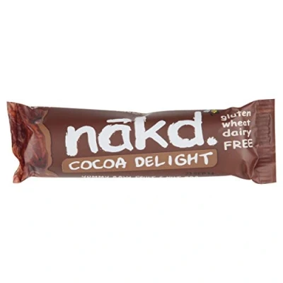 Image of NAKD BARS Gluten Free Cocoa Delight Bar 35g (PACK OF 18)