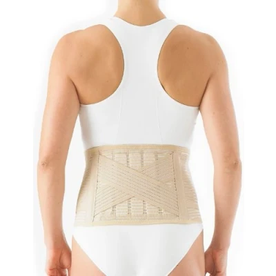 Image of Neo G Light Lumbostad Support Brace for Symptoms Of Mild Disc Herniation, Lumbago, Strains, Sprains Provides Additional Back Class 1 Medical Device X Large Beige
