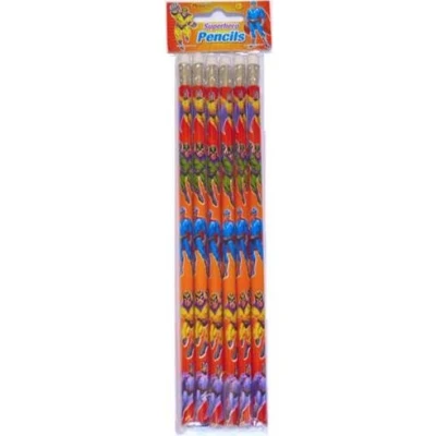 Image of Super Hero Pencils 6pk