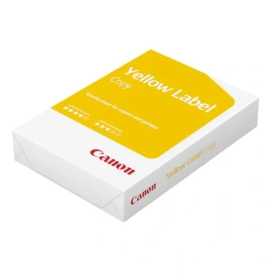 Image of Canon Yellow Label Everyday Multipurpose A4 Printer Paper 80gsm, 1 Ream (500 Sheets) for Home and Office use