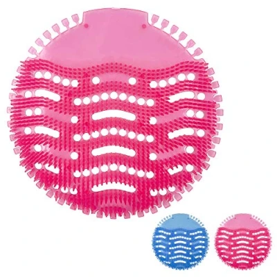 Image of Urinal Screen Splash Mats, Scented Toilet Deodorizer and Guards for Men’s (Urinal Cherry Pink, SINGLE)