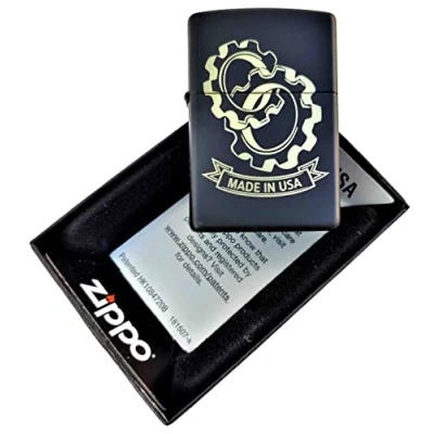 Image of Zippo Lighter, Brass, Design, One Size