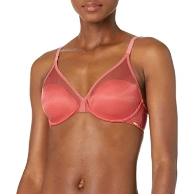Image of Gossard Glossies 6270 RSO Women&#039;s Raspberry Sorbet Padded Underwired Triangle Bra 36E