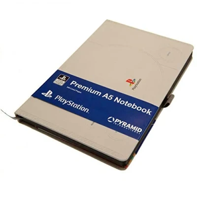 Image of Pyramid International PlayStation Notebook Premium Wirebound A5 Faux Leather Journal with Lined Paper, 15x21cm Official Merchandise