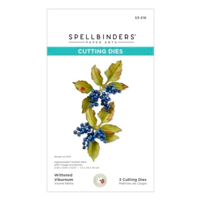 Image of Spellbinders Etched Dies by Susan Tierney Cockburn Withered Viburnum