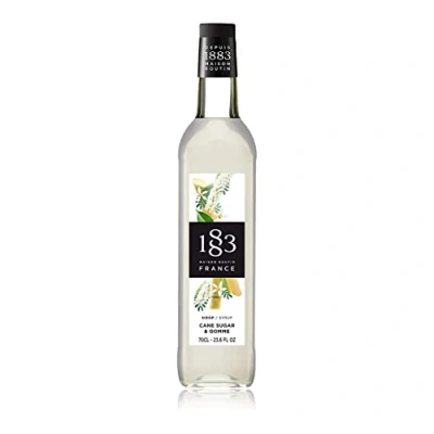 Image of 1883 MAISON ROUTIN Premium Gomme &amp; Cane Sugar Syrup for Cocktails, Mocktails, Coffee Iced Tea Glass 700ml