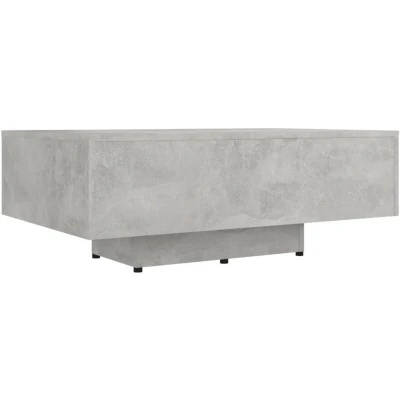 Image of vidaXL Coffee Table Concrete Grey 85x55x31 cm Engineered Wood