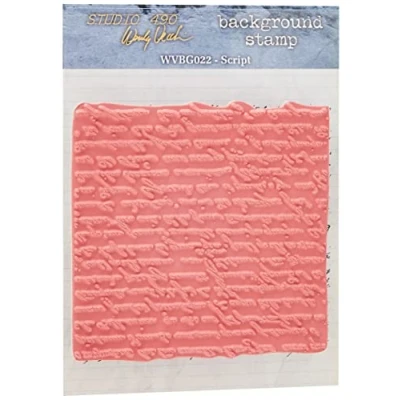 Image of Stampers Anonymous BG022 Wendy Vecchi Cling Rubber Stamp 5 inch x Script