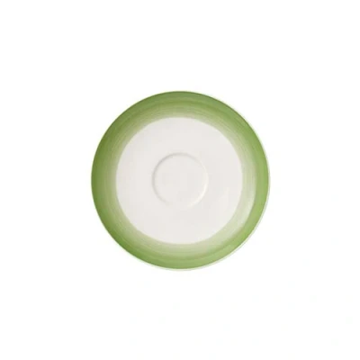Image of Villeroy &amp; Boch Colourful Life Apple Saucer For Coffee Cup 14cm, Green