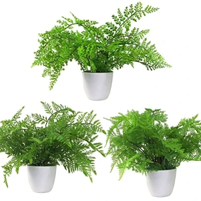 Image of Leaf Design UK Artificial Realistic Potted House Plants,30cm