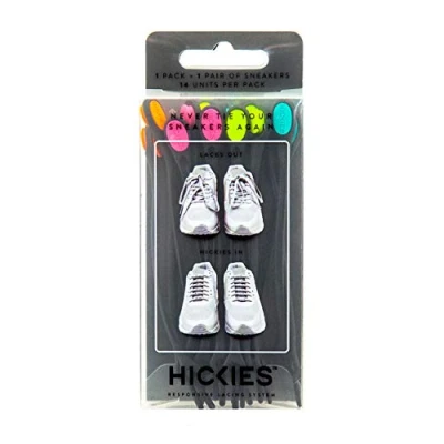 Image of HICKIES Tie Free Laces (1.0) Black Multicolor
