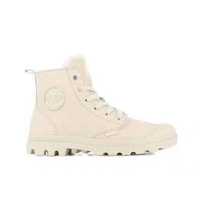 Image of Palladium, PAMPA HI ZIP WOOL, Sneaker Boots female, Beige, 5.5 UK