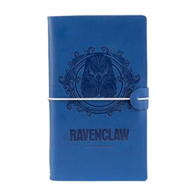 Image of Grupo Erik Harry Potter Ravenclaw Travel Journal PU Leather Notebook Diary Gifts Merchandise