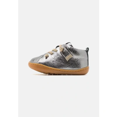 Image of Camper PEU CAMI Unisex Casual laceups for kids, Size: 4.5K, Dark gray Leather