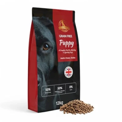 Image of Dog &amp; Field™ GRAIN FREE PUPPY Chicken Sweet Potato Complete Hypoallergenic Nutritionally Balanced Dry Food 12kg