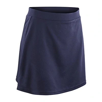 Image of Spiro Kid&#039;s Reflective Print Logo Skort Navy, Large