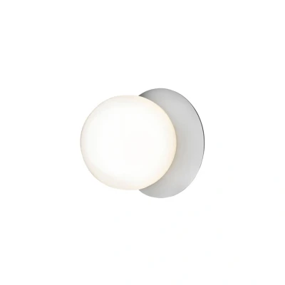Image of Nuura Aps Liila 1 Medium wall lamp bulb silver/white