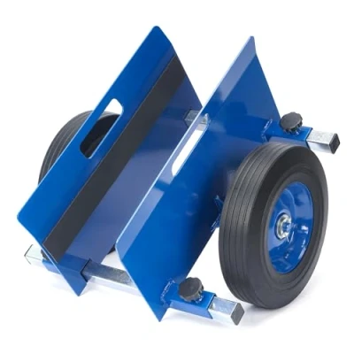 Image of lesolar Heavy Duty Panel Dolly,1100LBS Weight Capacity，Adjustable Drywall Mover with 10&quot; Solid Wheels for Mover, Wood and Door Dolly (C)