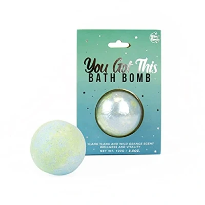 Image of Gift Republic You Got This Mood Boosting Bath Bomb Ylang and Wild Orange Scented Pampering Positive Empowering