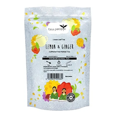 Image of tea People Lemon and Ginger 200g Loose in big retail pack