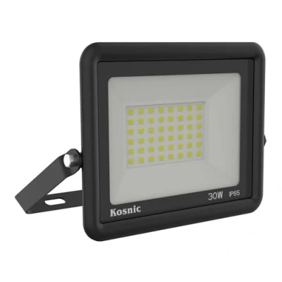 Image of Kosnic RHI30 W30 Rhine II 30w LED Flood Light, IP65, Black, 2740lm, 3000K