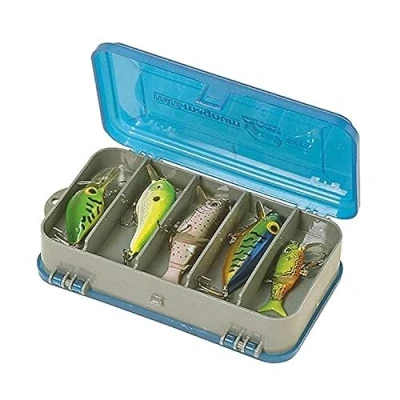 Image of PLANO Double Sided tackle Organizer,Double box, fishing Equipment Storage compact satchel, perfect to store Lures, Hardbaits, Softbaits other
