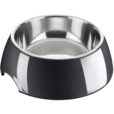 Image of Hunter Trough Melamine 160ml Black