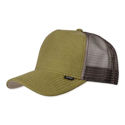 Image of Djinns WaffleJersey Trucker Cap Mesh Hat Caps, Green, One Size