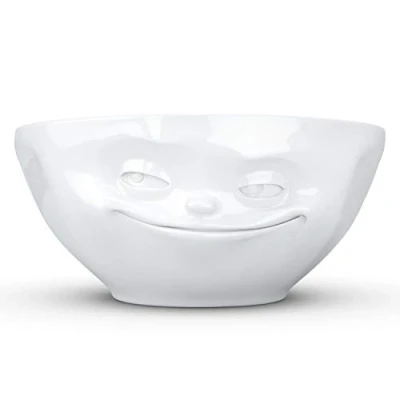 Image of FIFTYEIGHT PRODUCTS T02.01.01 Bowl Grinning, Porcelain, 350 milliliters