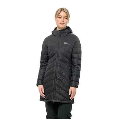 Image of Jack Wolfskin Women&#039;s Tundra Down Coat W, Black, L