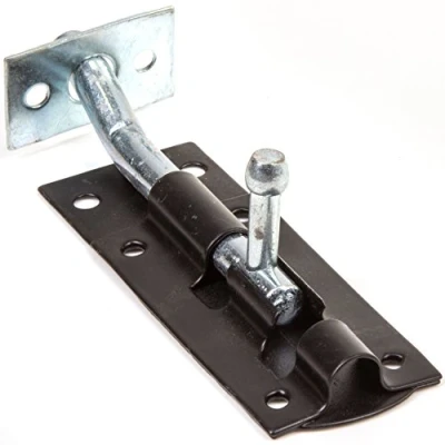 Image of Cranked Tower 6&quot; Steel Slide Bolt Ideal for Gates, Garages &amp; Barns