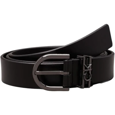 Image of Calvin Klein LOOP Buckle BELT Belt, Women&#039;s, Size: 34, Black