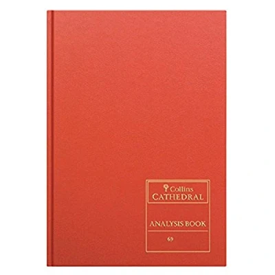 Image of Collins Cathedral 5 Cash Columns 96 Pages Analysis Book 811105/7