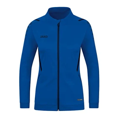 Image of JAKO Women&#039;s Polyester Challenge Jacket, Royal/Navy, 38