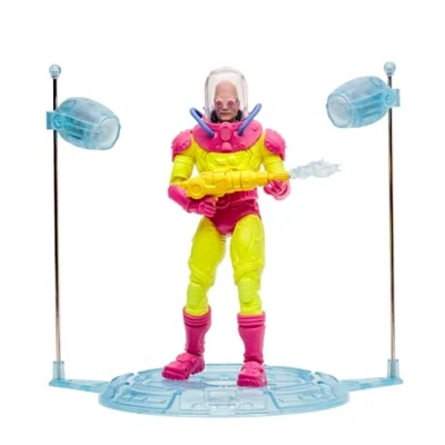 Image of McFarlane Toys DC Multiverse Mr. Freeze Black Light Edition Gold Label 7 Inches Action Figure Transform Your Collection with a Glowing Super Villain