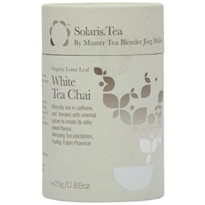 Image of Solaris Tea Organic Loose Whole Leaf White Chai 25 g