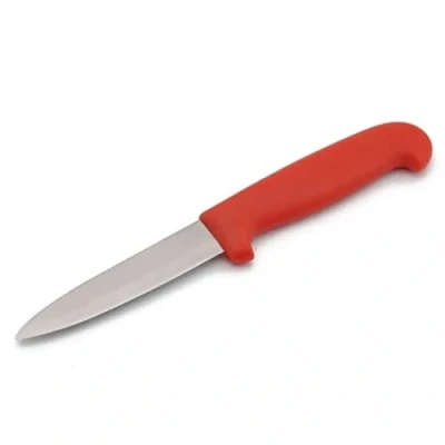Image of Ever Blade Professional Chef 3.25&quot; &amp; 4&quot; Paring Knife Colour Coded (Red, (100mm)),7806 100/RED