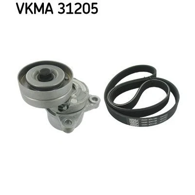 Image of 032145299C, 032145933T, 06H903137J, 6K0145299 V ribbed belt set SKF VKMA 31205 SEAT: Ibiza 2