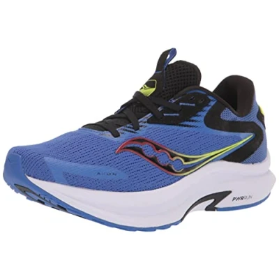 Image of Saucony Men&#039;s Axon 2 Running Shoe, Blue Raz Acid,9 UK