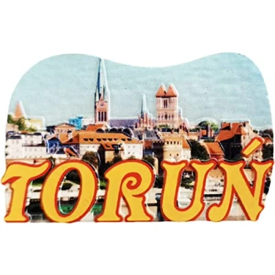 Image of Torun Poland Fridge Magnet Refrigerator Decoration Sticker Souvenir Resin Crafts