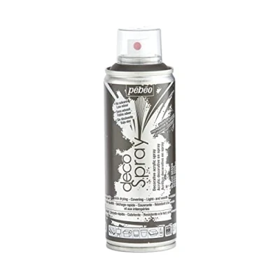 Image of PEBEO APGS200B 200ml Black Gesso, Acrylic, 16.5 x 5.2 cm