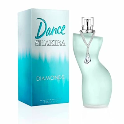 Image of Shakira Perfumes Dance Diamonds by Shakira, Eau de Toilette for Women Long Lasting Charming, Fresh and Femenine Fragance Floral, Fruity Amber Notes Ideal Day Wear 80 ml