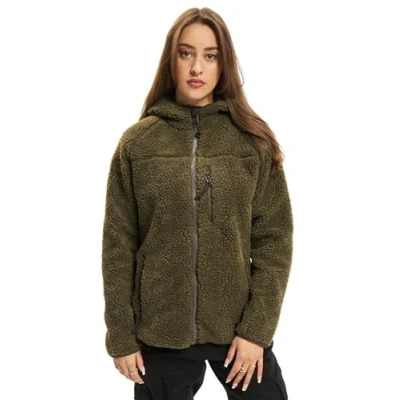 Image of Brandit Fleece jacket, Women&#039;s, Size: Small, Olive