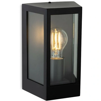 Image of Brandon Wall Light Black IP44