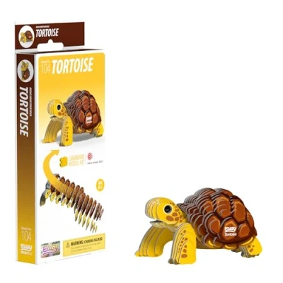 Image of EUGY D5061 Tortoise 3D Model Craft Kit
