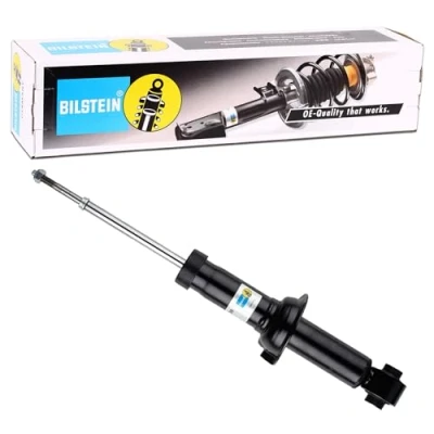 Image of 4162A429 Shock absorber BILSTEIN B4 OE Replacement 19 281599 Rear Axle Gas Pressure Twin Tube Spring bearing Damper Bottom eye, Top pin
