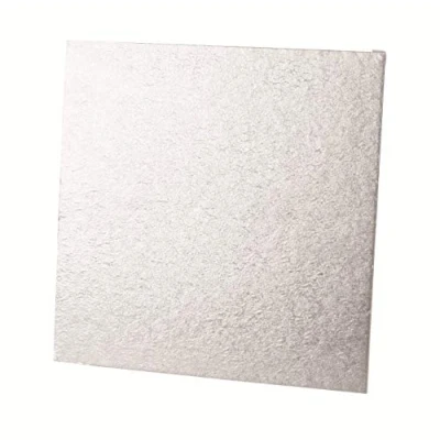 Image of TALA 10&quot; SQ CAKE BOARD 3MM SILVER